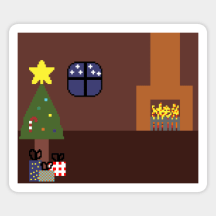 PIXEL CHRISTMAS Magnet